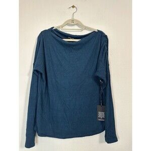 MICHAEL LAUREN SANTOS DROP SHOULDER SWEATER Size S Ribbed Soft Cozy NWT